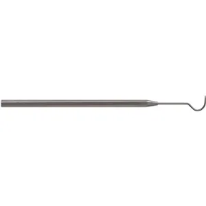 MOODY TOOL 55-1754 Hook Tip Precision Probe, Stainless Steel, 25mil | AE9PUN 6LEP0