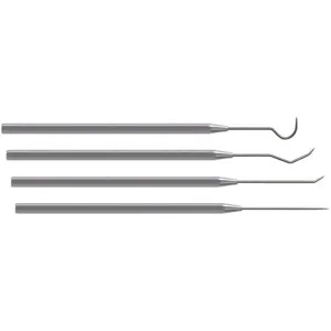 MOODY TOOL 55-1784 Precision Probe Set, 4 Pieces, 10mil | AE9PUV 6LEP6