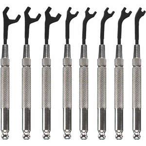 MOODY TOOL 58-0161 Open End Wrench Set, 8 Pieces | AE9PVE 6LER8