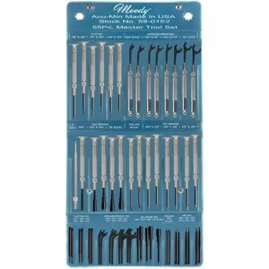 MOODY TOOL 58-0152 Master Tool Set 55pc | AE9PVD 6LER6