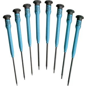 MOODY TOOL 58-0451 Screwdriver Set Star Esd Safe 8 Pc | AE9PVP 6LEV2