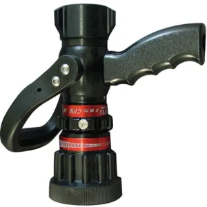 MOON AMERICAN 512P-10214 Fire Hose Nozzle 1 Inch Black | AE7VMJ 6APT4