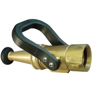 MOON AMERICAN 526-1512 Fire Hose Nozzle 1-1/2 Inch Brass | AE7VLZ 6APP5