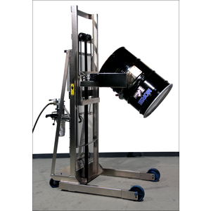 MORSE DRUM 520SS-110 Vertical-Lift Drum Pourer, 2.69m, Power Lift & Tilt, Stainless Steel | AF6ERK