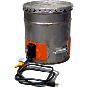 MORSE DRUM 711-5-115 Pail Heater For Metallic/Non-Metallic Pails, 115v, 50/60Hz, 19 Litre | AF6EEJ