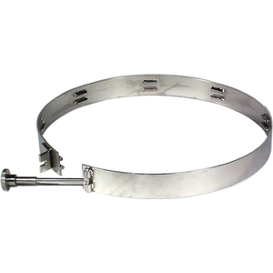 MORSE DRUM 7SS-21.5 Clamp Collar, Stainless Steel, Size # 21.5 | AF6FQL