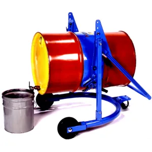 MORSE DRUM 80AM Mobile-Karrier, 208-Litre Steel Drum, Spark Resistant, 363 kg Capacity | AF6EGV