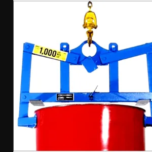 MORSE DRUM 90-30 Below-Hook Drum Lifter, 113 Litre, 454 kg Capacity | AF6EYK