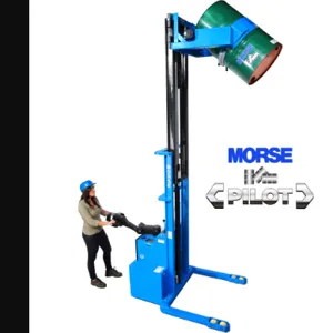 MORSE DRUM 905 Power-Propelled Scale-Equipped Drum Pourer, Pours Drum Up To 3m High | AF6EDR