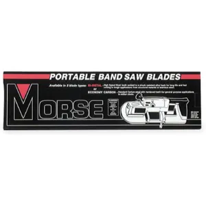 M. K. MORSE ZWEP4418W Portable Band Saw Blade 1/2 Inch Width - Pack Of 3 | AE2HFR 4XJ90 / ZWEP4418WGR