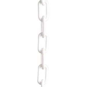 MR. CHAIN 30001-50 Plastic Chain White 1-1/2 Inch x 50 Feet | AD4VGQ 44F762