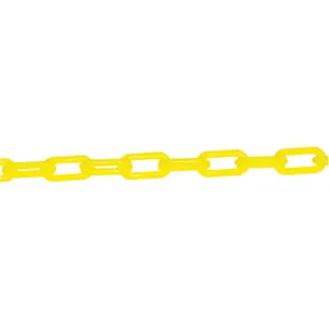 MR. CHAIN 30002-500 Plastic Chain 1-1/2 Inch x 500 Feet length Yellow | AH7ZKK 38EX16