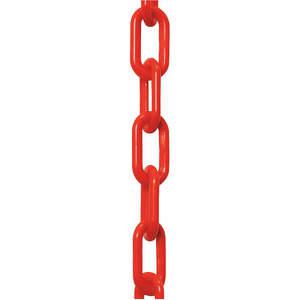 MR. CHAIN 30005-50 Plastic Chain Red 1-1/2 Inch x 50 Feet | AD4VGU 44F765
