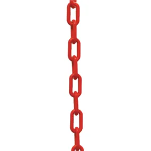 MR. CHAIN 30005-500 Plastic Chain 1-1/2 Inch x 500 Feet length Red | AH7ZKL 38EX17