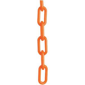MR. CHAIN 30012-50 Plastic Chain Orange 1-1/2 Inch x 50 Feet | AD4VGV 44F766
