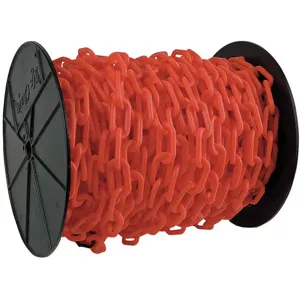 MR. CHAIN 30105 Plastic Chain 1-1/2 Inch x 200 Feet Red | AG3EZT 33HF98