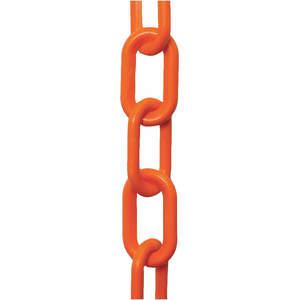 HERR. CHAIN ​​80012-100 Kunststoffkette Orange 3 Zoll x 100 Fuß | AE8ATG 6CDV6