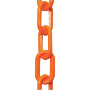 MR. CHAIN 50012-50 Plastic Chain Orange 2 Inch x 50 Feet | AD4VHB 44F772