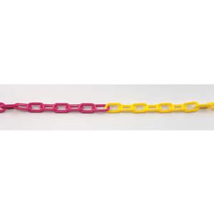 MR. CHAIN 50030-100 Plastic Chain Yellow With Magenta 2 Inch x 100 Feet | AC9ZMW 3LUT6