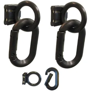 MR. CHAIN 72103 Magnet Ring/carabiner Kit Plastic - Pack Of 2 | AB4ZTY 20VG41