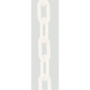 MR. CHAIN 80001-100 Plastic Chain White 3 Inch x 100 Feet | AF4UFD 9KAD6