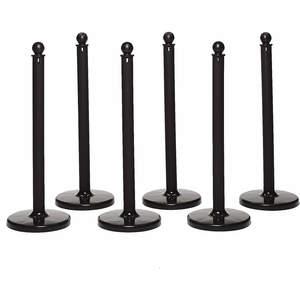 HERR. CHAIN ​​96403-6 Stanchion Med Duty Schwarz 2.5 x 40 Zoll – 6er-Pack | AF3XNZ 8EGU0