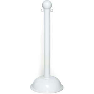 MR. CHAIN 99901-4 Stanchion Heavy Duty White 3 x 41 Inch - Pack Of 4 | AF6CGX 9WK79