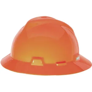 MSA 10021292 Hard Hat Full Brim Hi-viz Orange | AD9EAB 4RB37