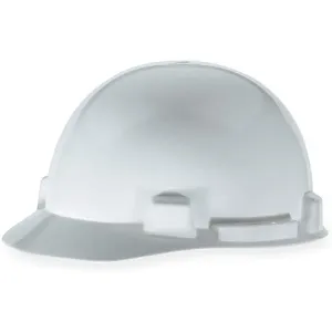 MSA 10074067 Hard Hat Front Brim Slotted 4 Point Ratchet White | AD2FGF 3NXW3