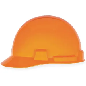 MSA 10074077 Hard Hat Front Brim Slotted 4 Point Ratchet Hi-viz Orange | AD2FGK 3NXW7