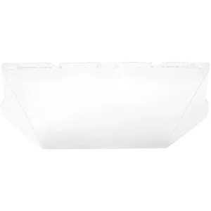 MSA 10115836 Visor Polycarbonate Clear 8x17 In | AB6UBH 22EY56