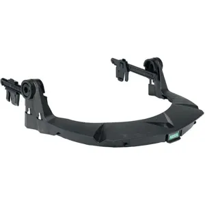 MSA 10121266 Faceshield Frame Slotted Cap Plastic Black | AA4PDL 12V756