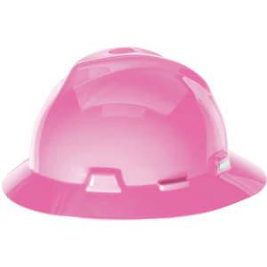 MSA 10156373 Hard Hat Full Brim Hot Pink 4pt. Ratchet | AH8UEQ 38ZM04