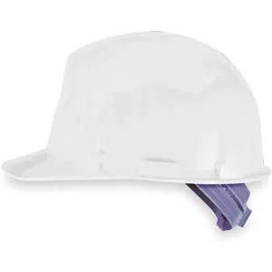 MSA 454728 Hard Hat Front Brim Slotted 4 Point Pinlock White | AG7BQX 4LN92