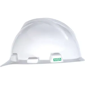 MSA 466354 Hard Hat Front Brim White | AF7PMW 22EY80