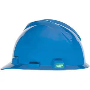 MSA 466355 Hard Hat Front Brim Blue | AF7PMX 22EY81