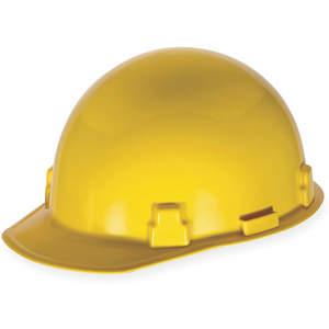 MSA 486959 Hard Hat Front Brim Slotted Ratchet Yellow | AD2FGQ 3NXX3