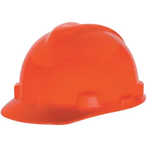 MSA 488148 Hard Hat Front Brim Slotted Pinlock Hi-viz Orange | AD2JJV 3PUP9