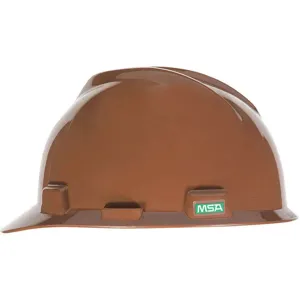 MSA 495854 Hard Hat Front Brim Brown | AB6UBR 22EY93