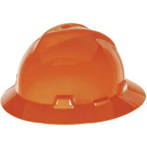 MSA 496075 Hard Hat Full Brim Orange | AB6UBK 22EY76