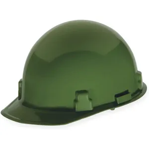 MSA 814343 Hard Hat Front Brim Slotted Ratchet Green | AD2FGV 3NXX7