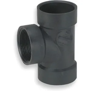 MUELLER INDUSTRIES 03413 Cleanout Tee 1-1/2 Inch Fnpt x Hub | AC9JEK 3GUM8