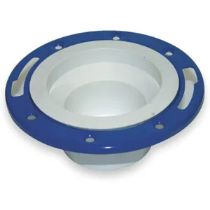 MUELLER INDUSTRIES 05903 Closet Flange With Stop 4 x 3 Inch Hub Pvc | AC9JFE 3GUT1