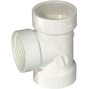 MUELLER INDUSTRIES 06413 Flush Cleanout T-Stück 1-1/2 Zoll PVC | AE6EQV 5REC3