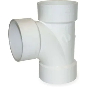 MUELLER INDUSTRIES 1WJP3 Sanitary Tee 1-1/2 Inch Hub Pvc | AB4ADT