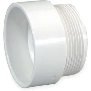 MUELLER INDUSTRIES 1WKG5 Male Adapter 1-1/2 Inch Hub x Mnpt Pvc | AB4AJG