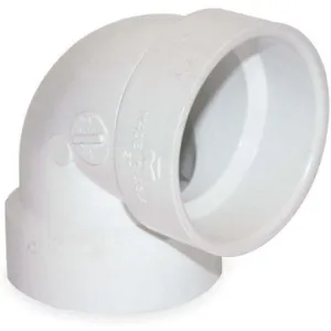 MUELLER INDUSTRIES 1WKT6 Elbow 90 Degree Vent 3 Inch Hub Pvc | AB4ALM