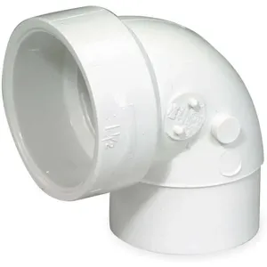 MUELLER INDUSTRIES 1WKT8 Vent Street Elbow 90 Degree Pvc 2 In | AB4ALP