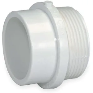 MUELLER INDUSTRIES 1WKU5 Male Fit Adapter 1.5 Inch Mnpt x Spigot Pvc | AB4ALW