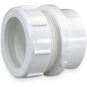 MUELLER INDUSTRIES 1WKU9 Male Trap Adapter Pvc 1 1/2 x 1 1/2 In | AB4ALY